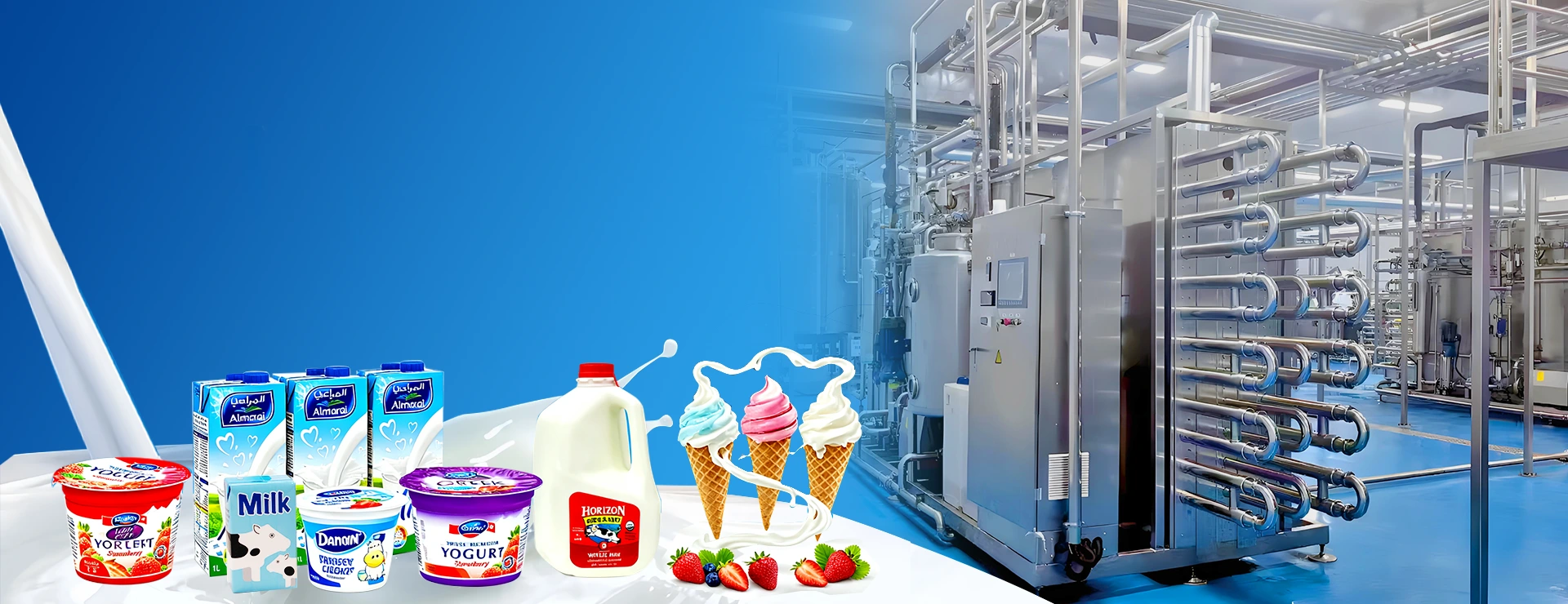 Китайський виробник лінії виробництва молочної продукції